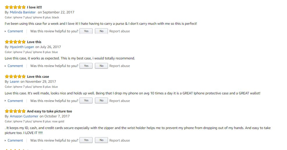 Amazon product review