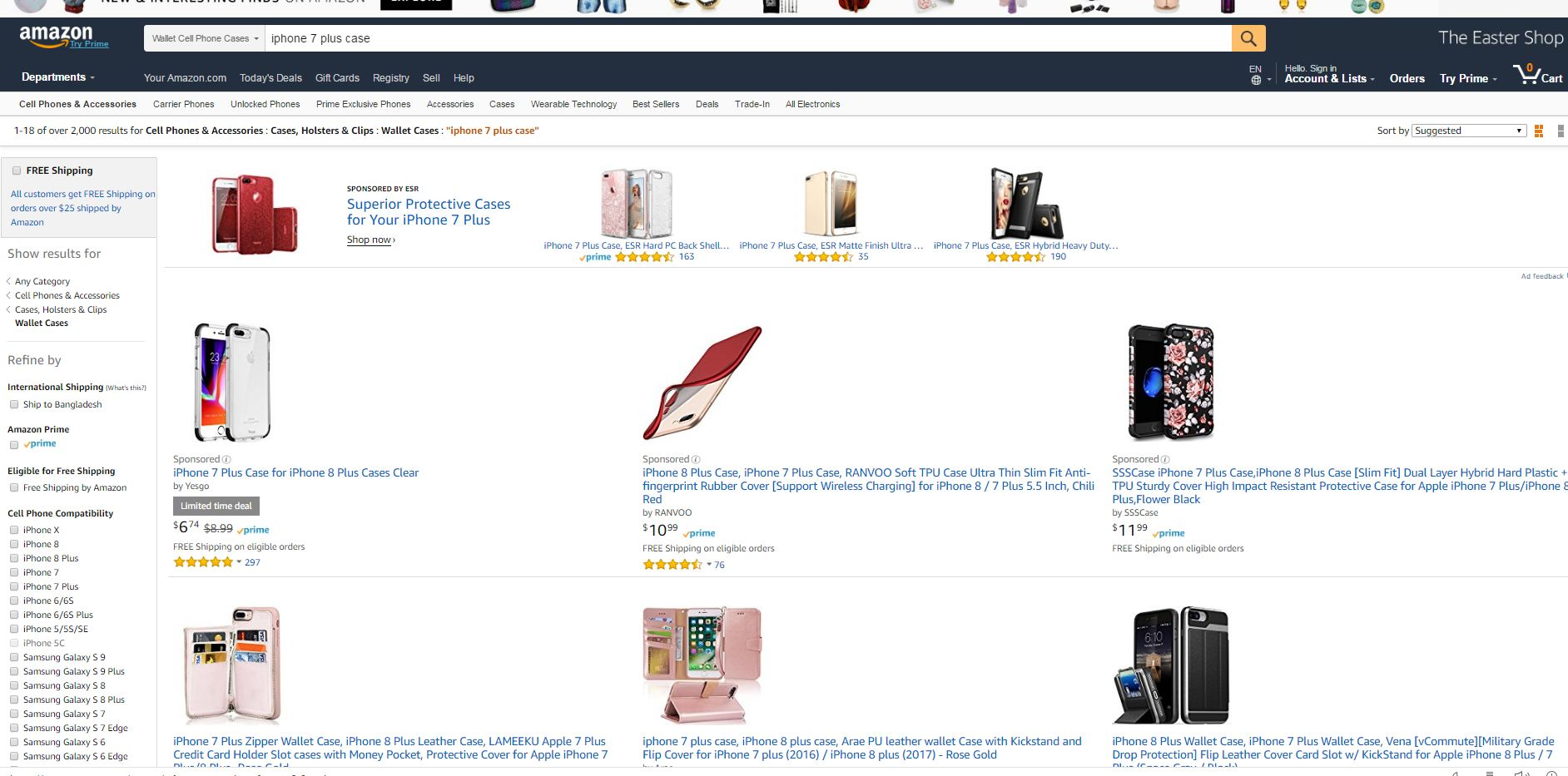 amazon ranking
