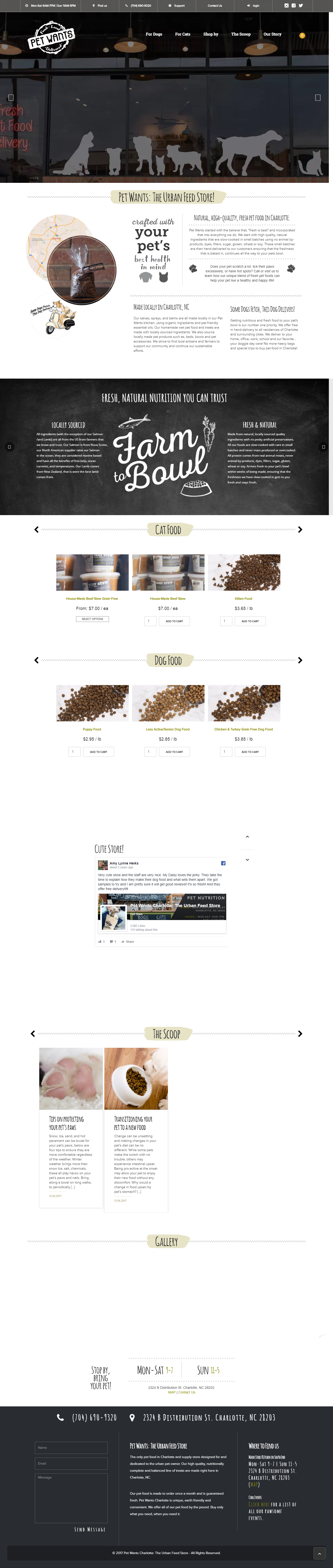 Online Pets Website