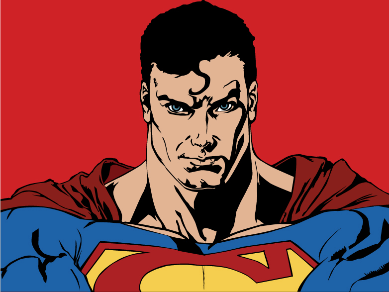Superman Poster Design