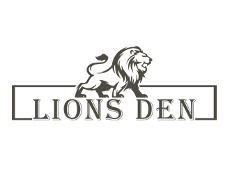 Lions Den Bar / Caffe Logo 