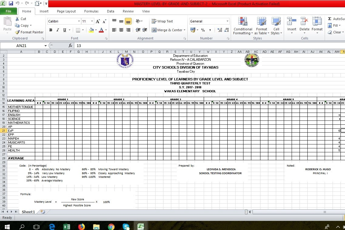 PDF to Microsoft Excel