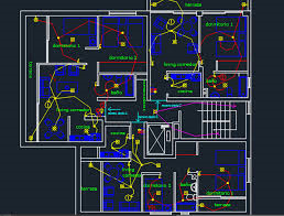 Auto cad 2d electrical drawing services.