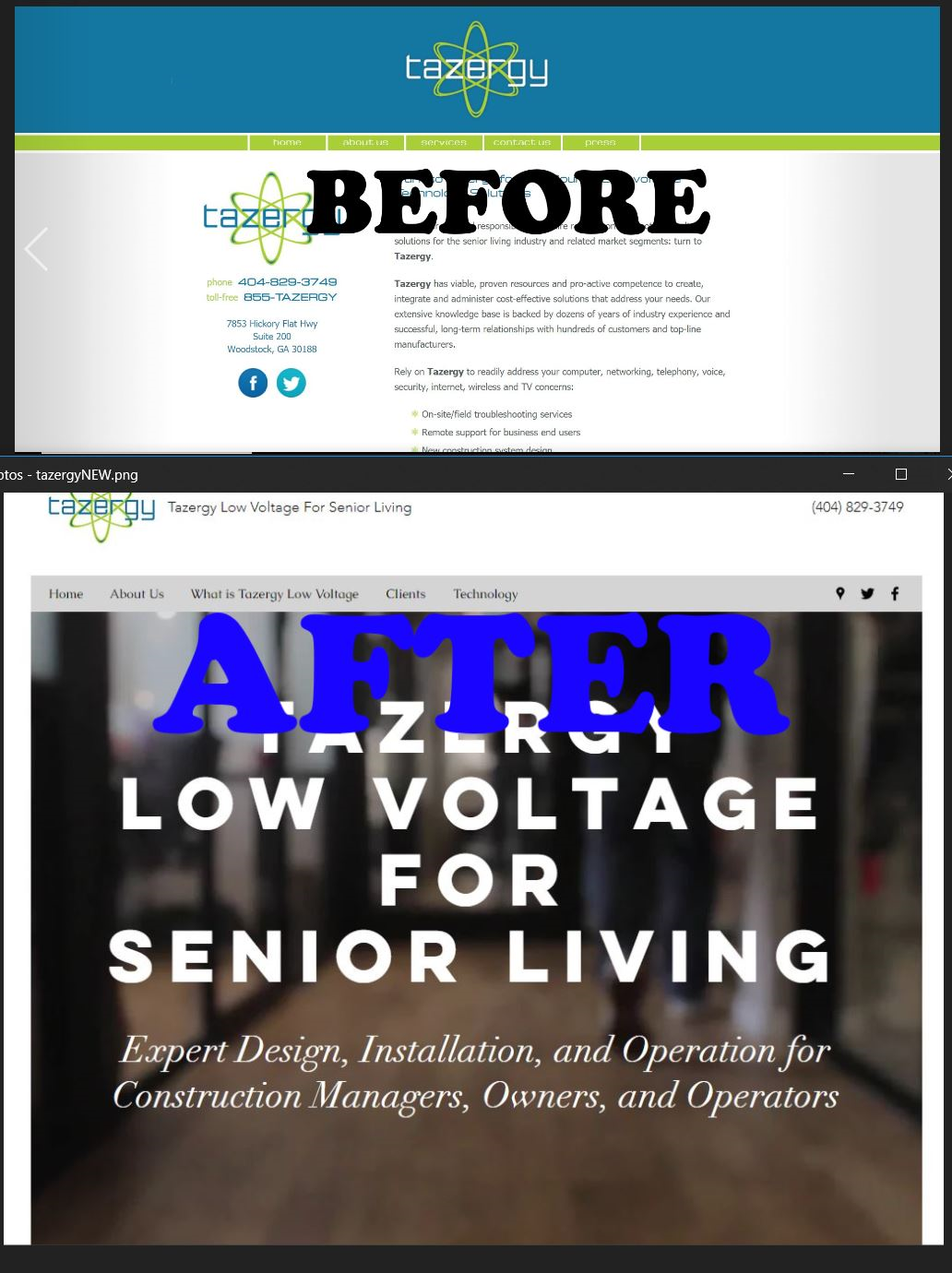 Website Redesign - Corporate