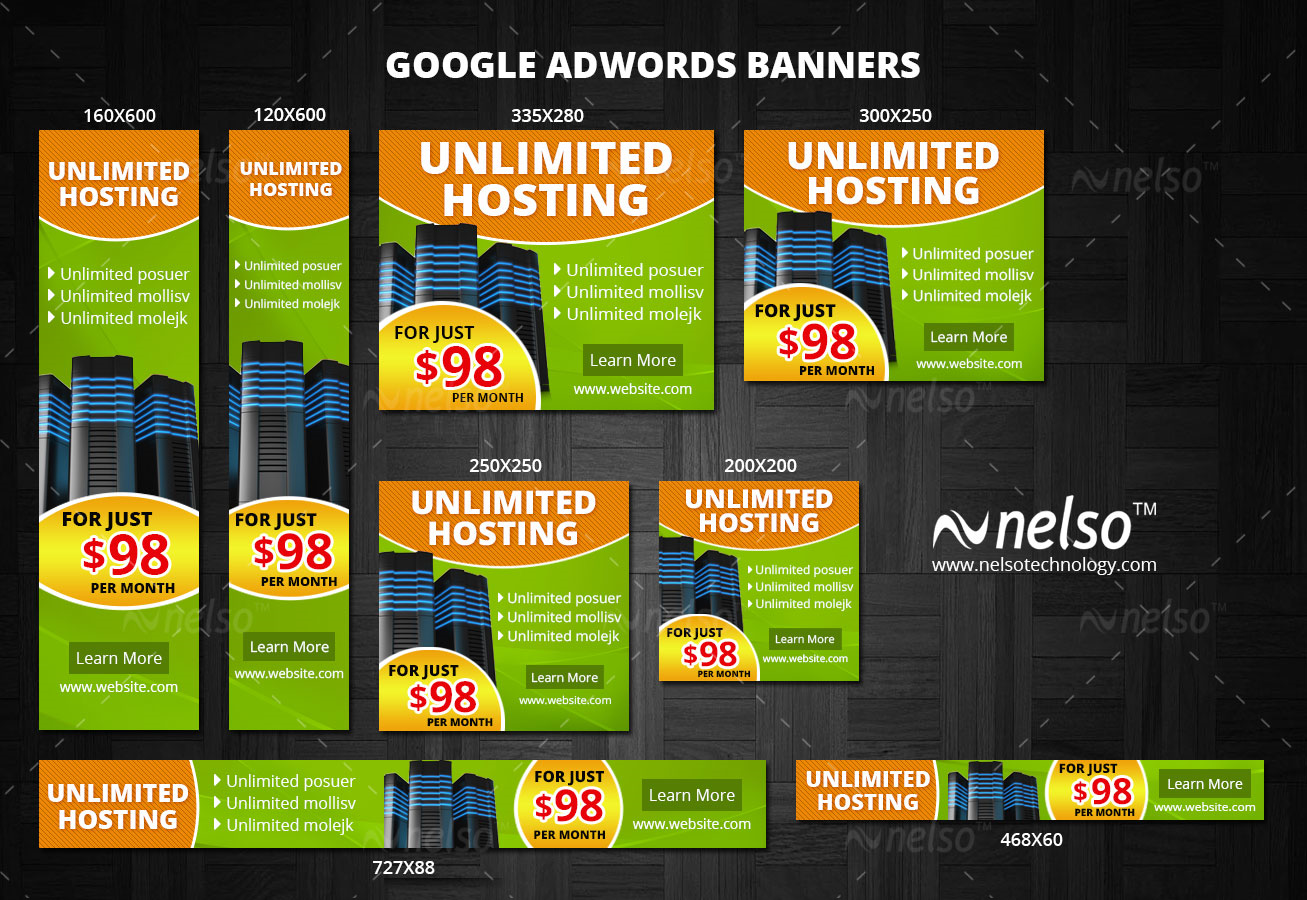 Google adwords Banner Design