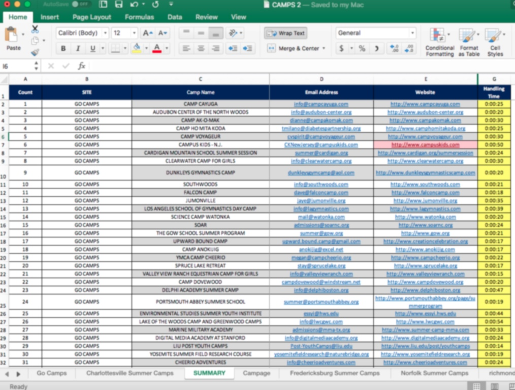 Data Entry - Copy and Paste Task