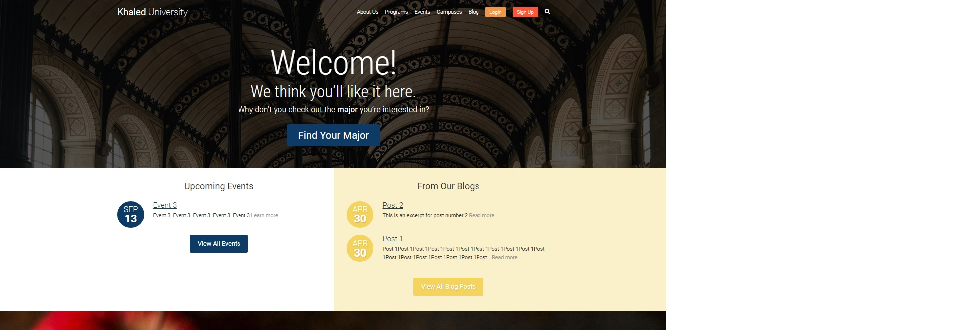 Develop Web Site using WordPress 