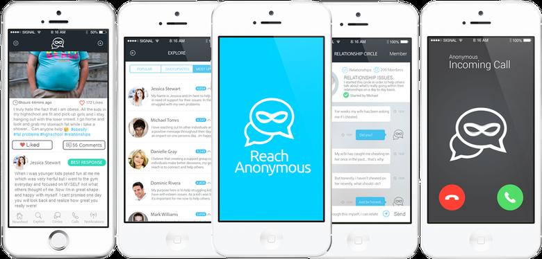 Reach Anonymous Social App