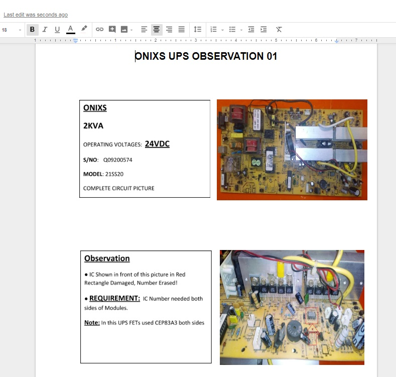 Ms Word  Insert Pictures and their information .