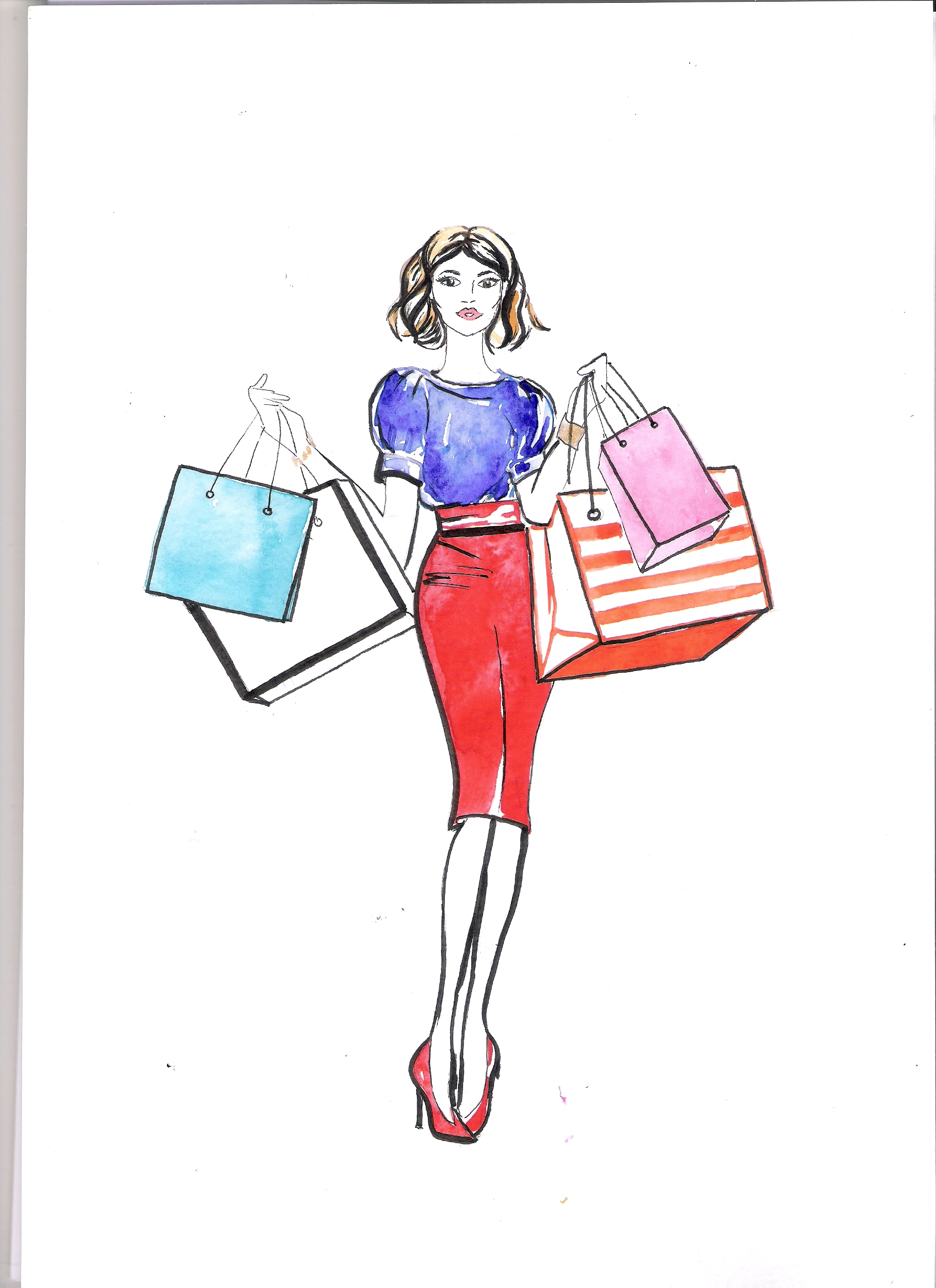 Fashion illustration