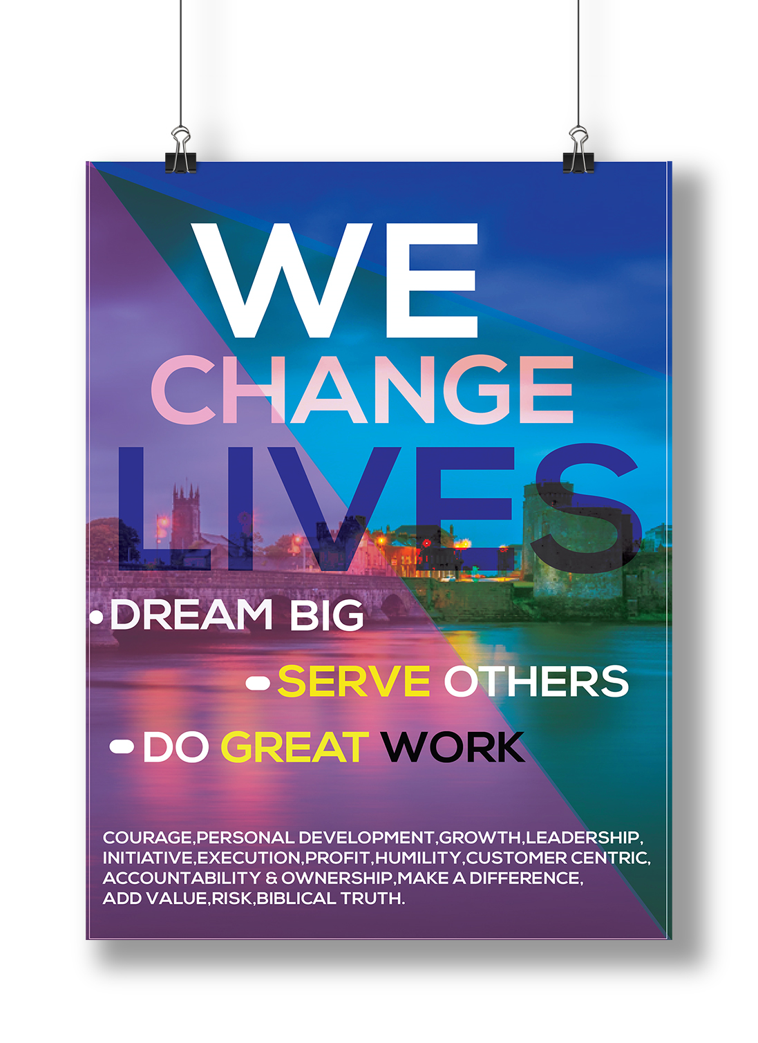 design a series of posters