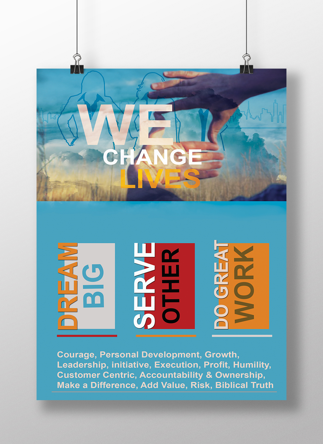 design a series of posters