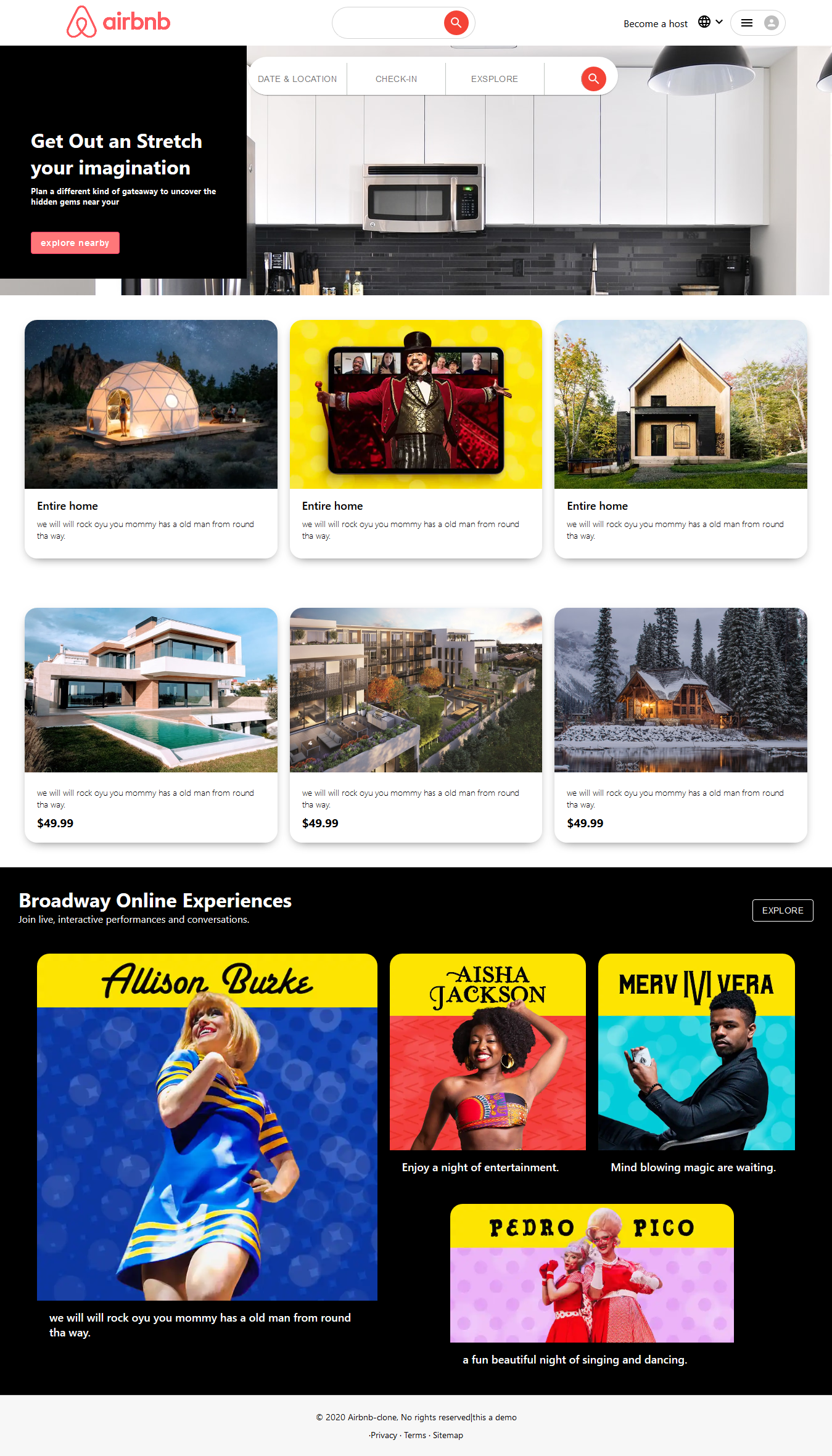 AIR BnB clone