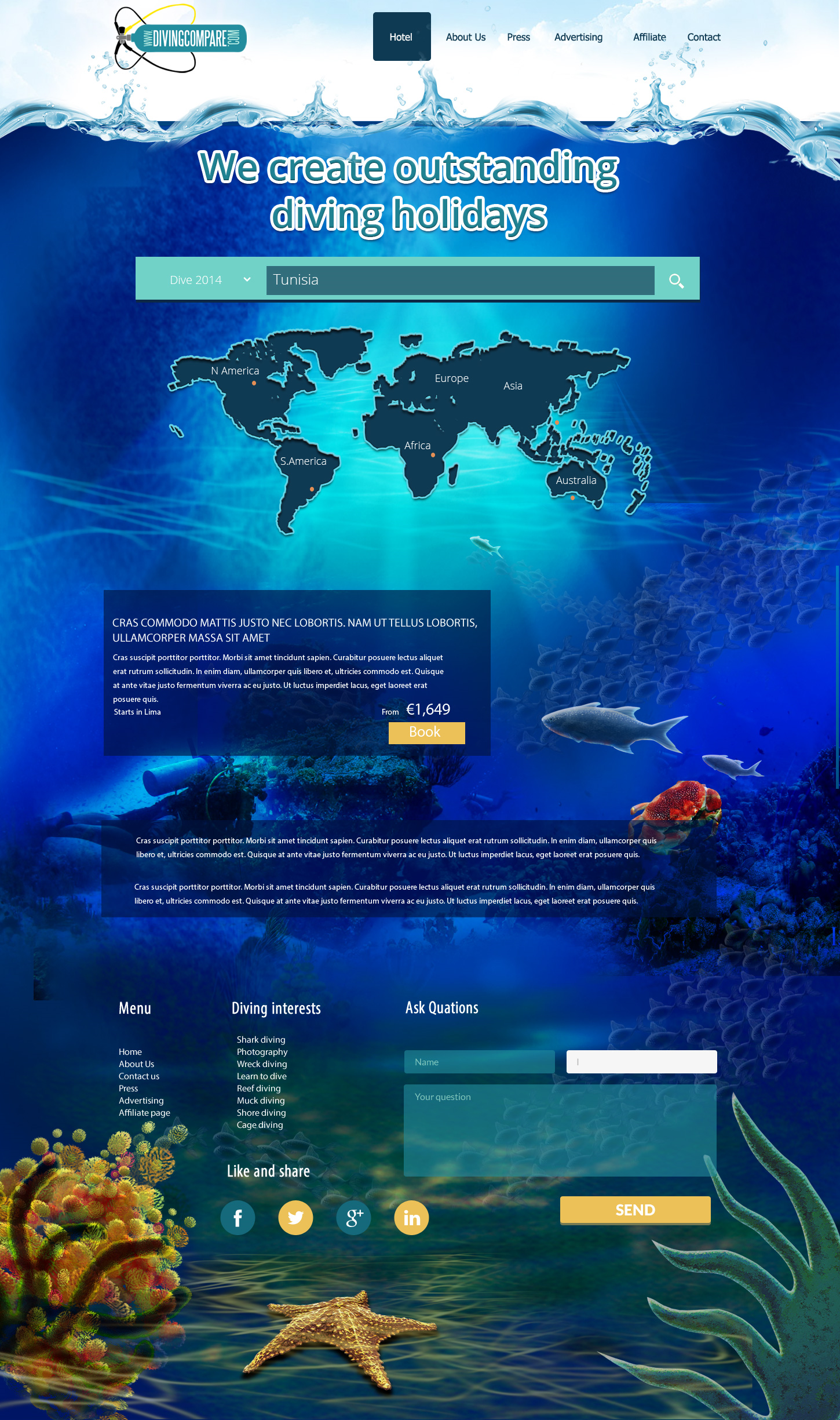 website design & development