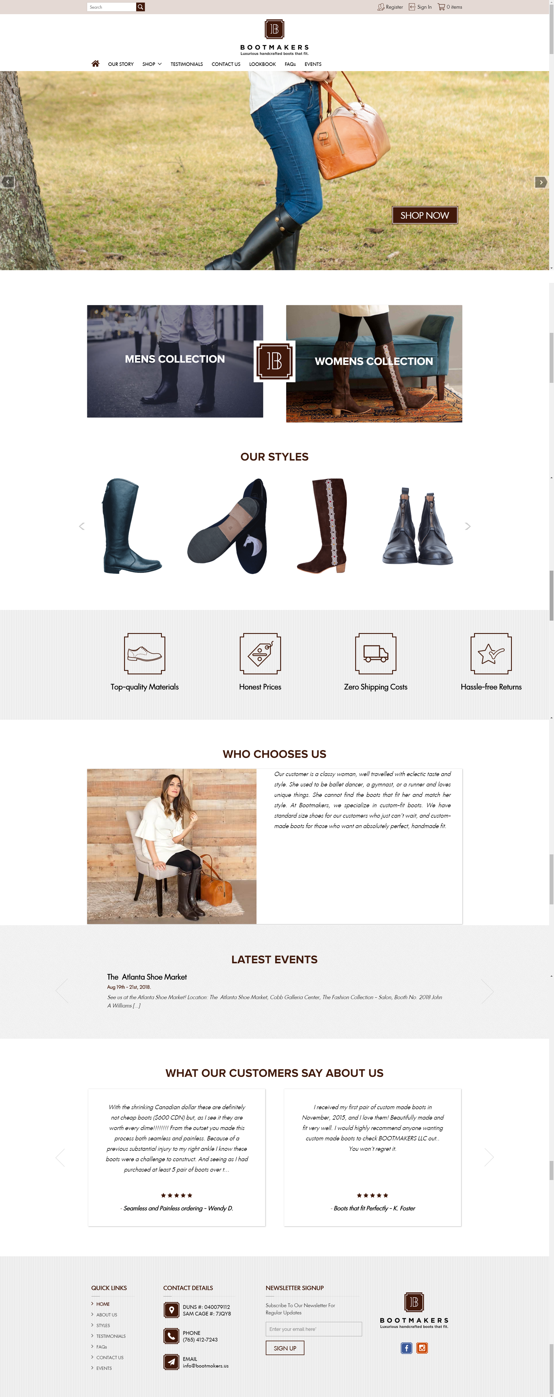 Woocommerce Website