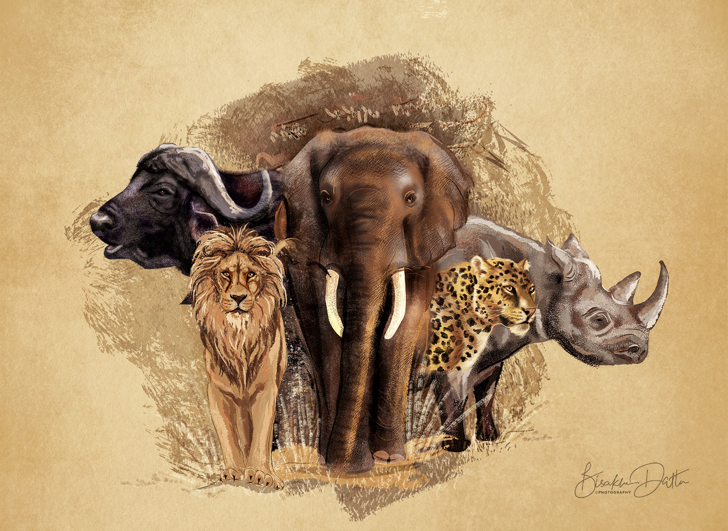 big five illustration