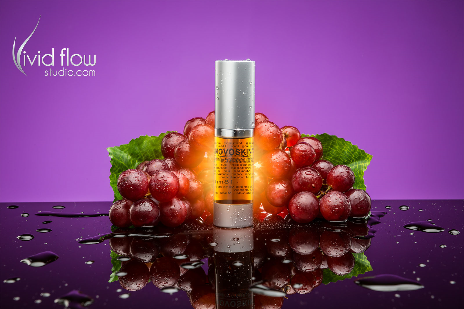 Advertising image of the skincare product