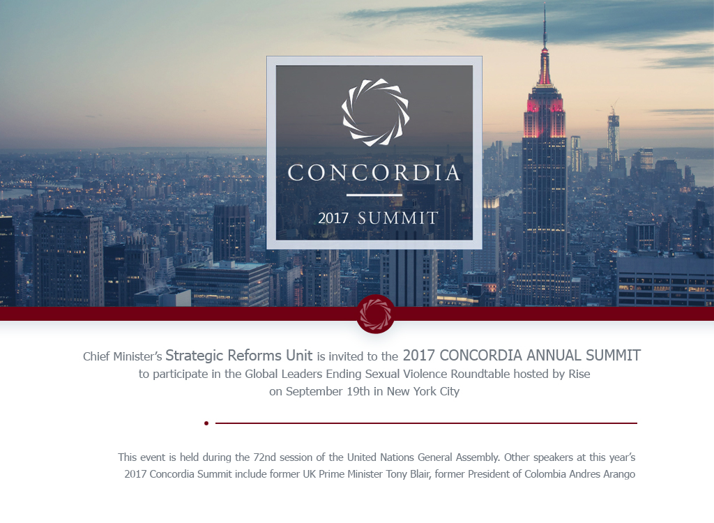 Concordia Summit Invitation