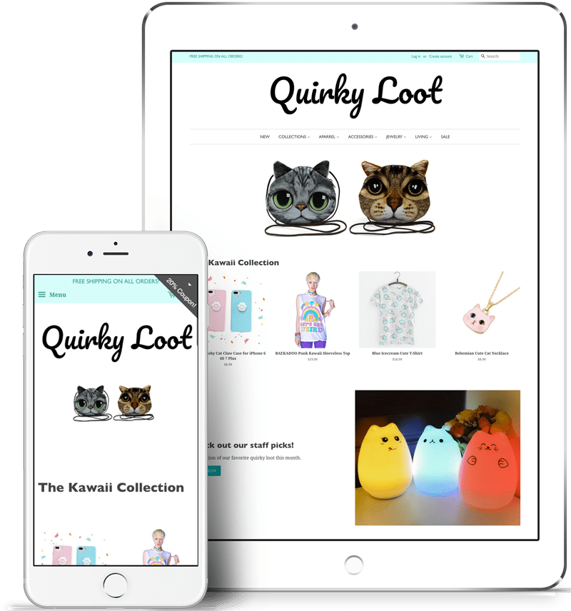 Quirky Loot Shopify Store