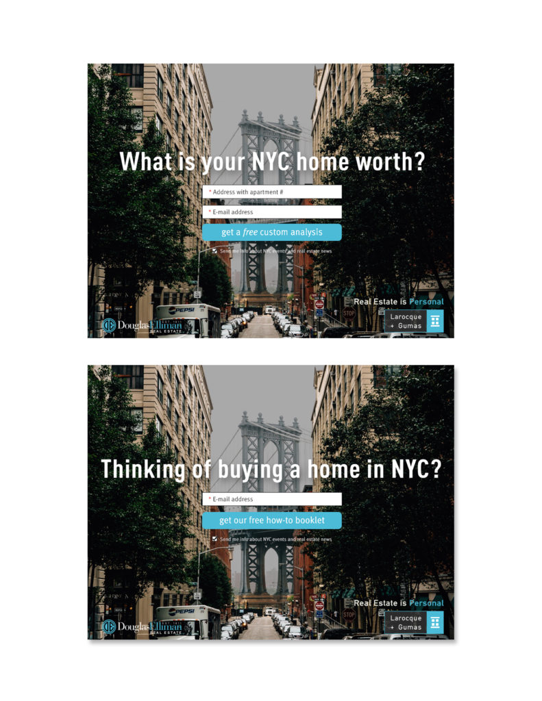 Douglas Elliman Landing Page