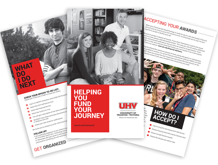 UHV Financial Aid Brochure
