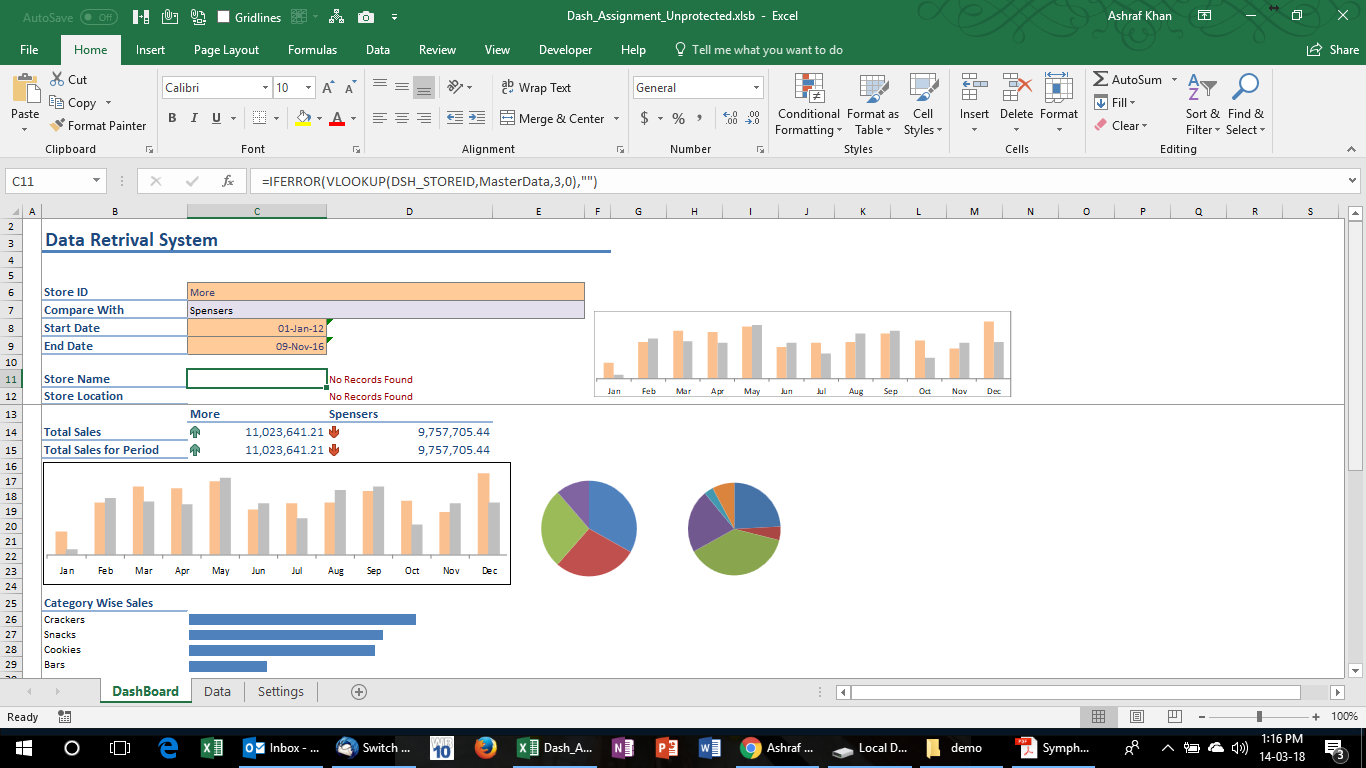 Simple Dashboard