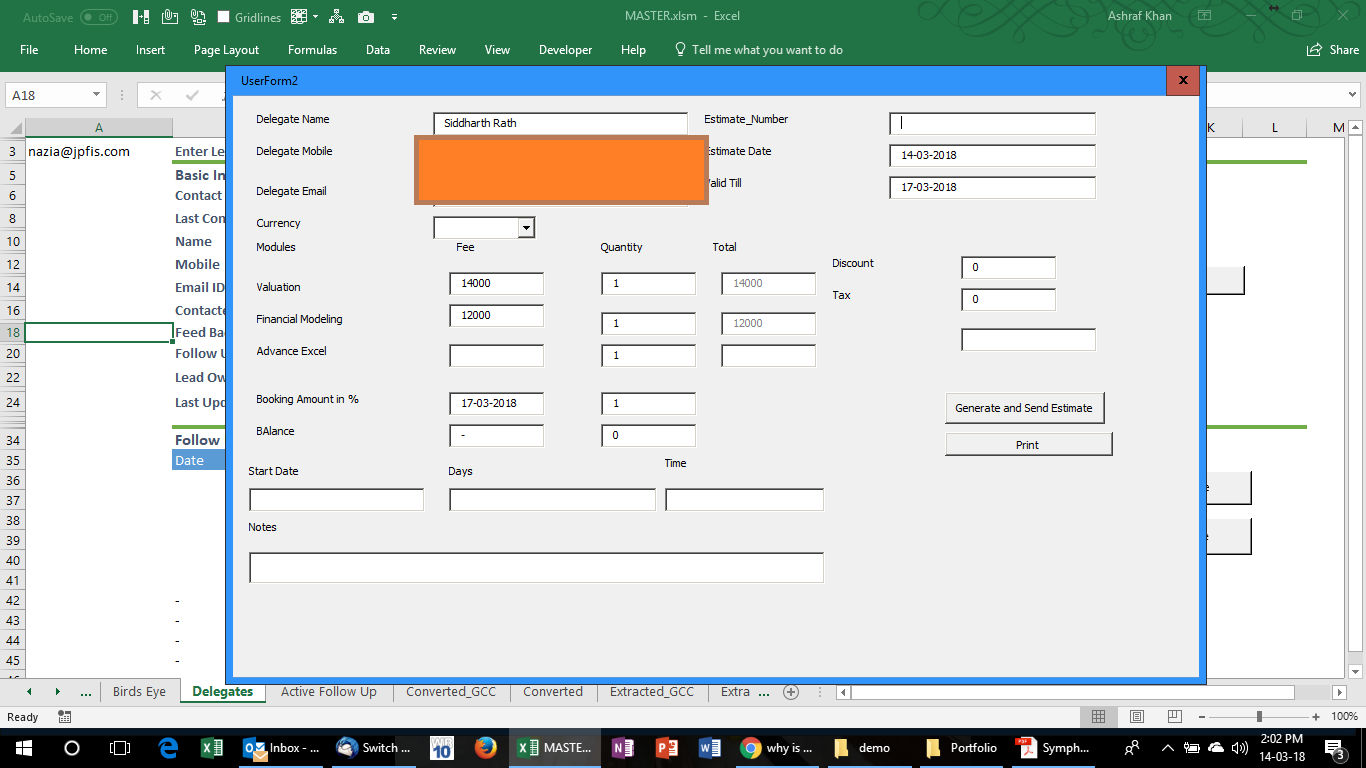 VBA Automation