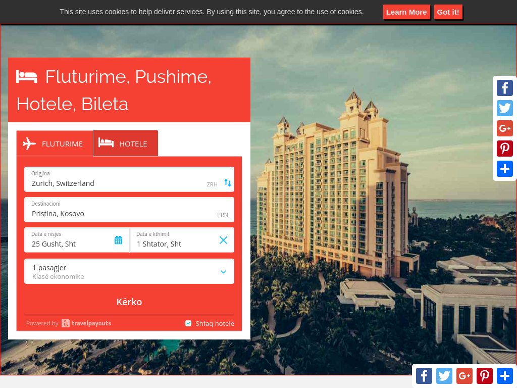 Fluturime Pushime Hotele Bileta Online Te Lira - Aranzhmane