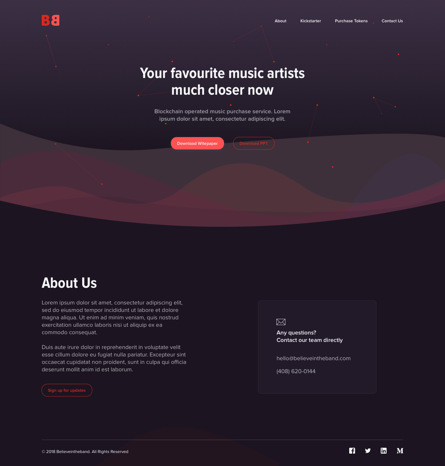 Website design