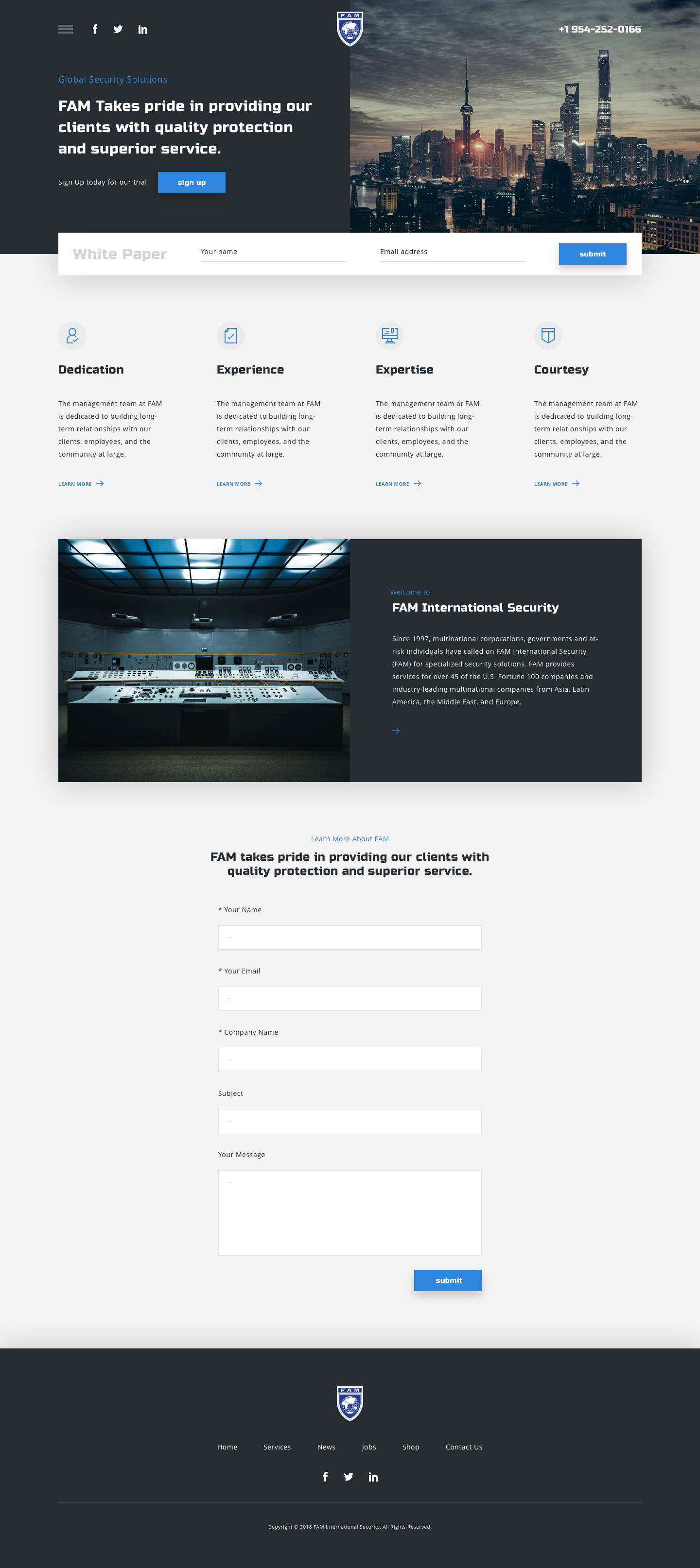 Website design