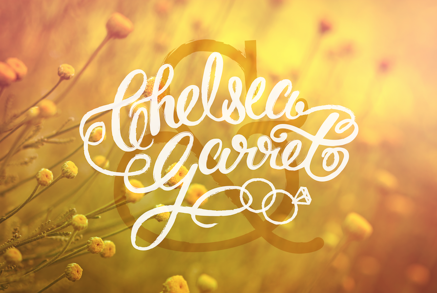 Custom Handwritten Wedding Art