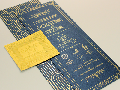 Art Deco Invitations 