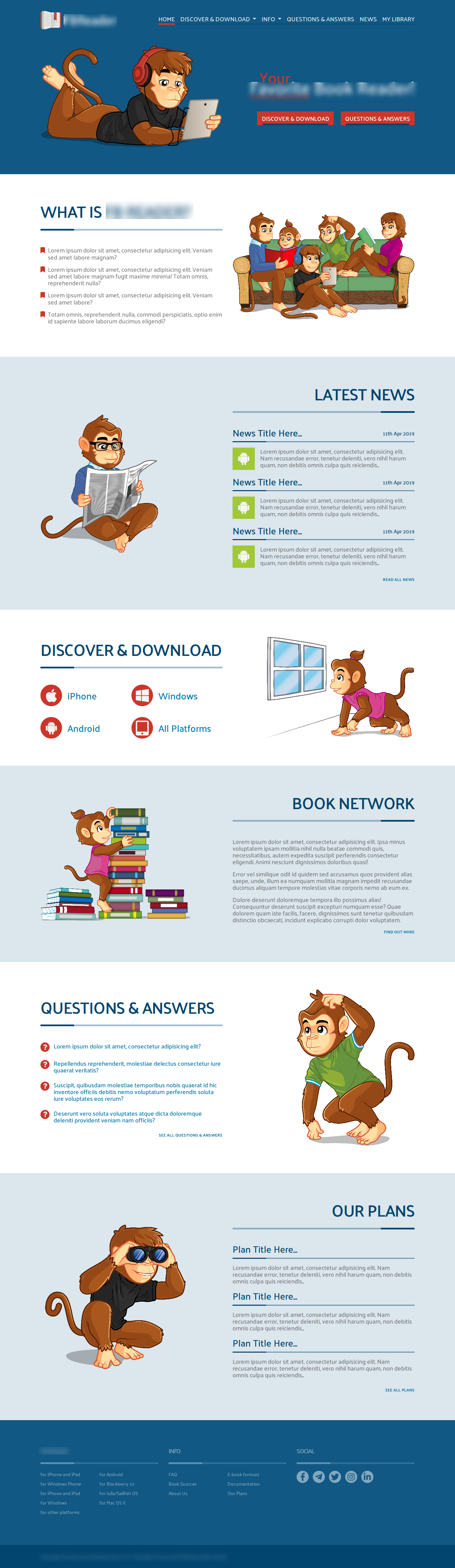 Web design and front-end development