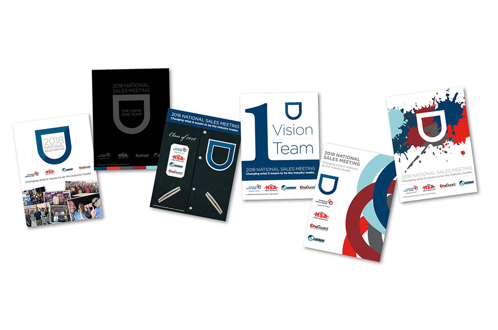National Sales Meeting Cover Designs