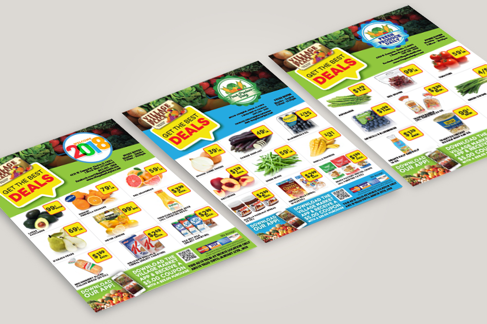 Produce Store Print and Digital Advertising