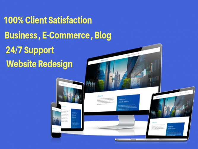 Business website or blog