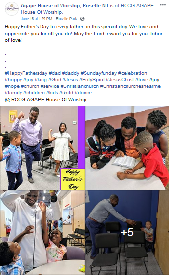 Facebook Father's Day Campaign