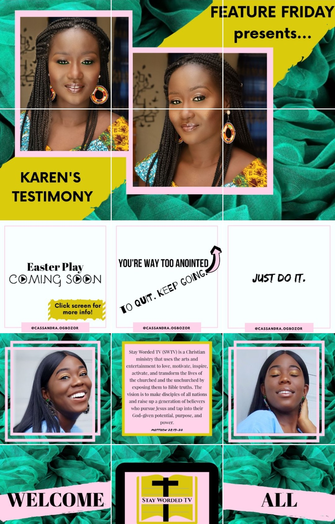 Instagram Feed Layout