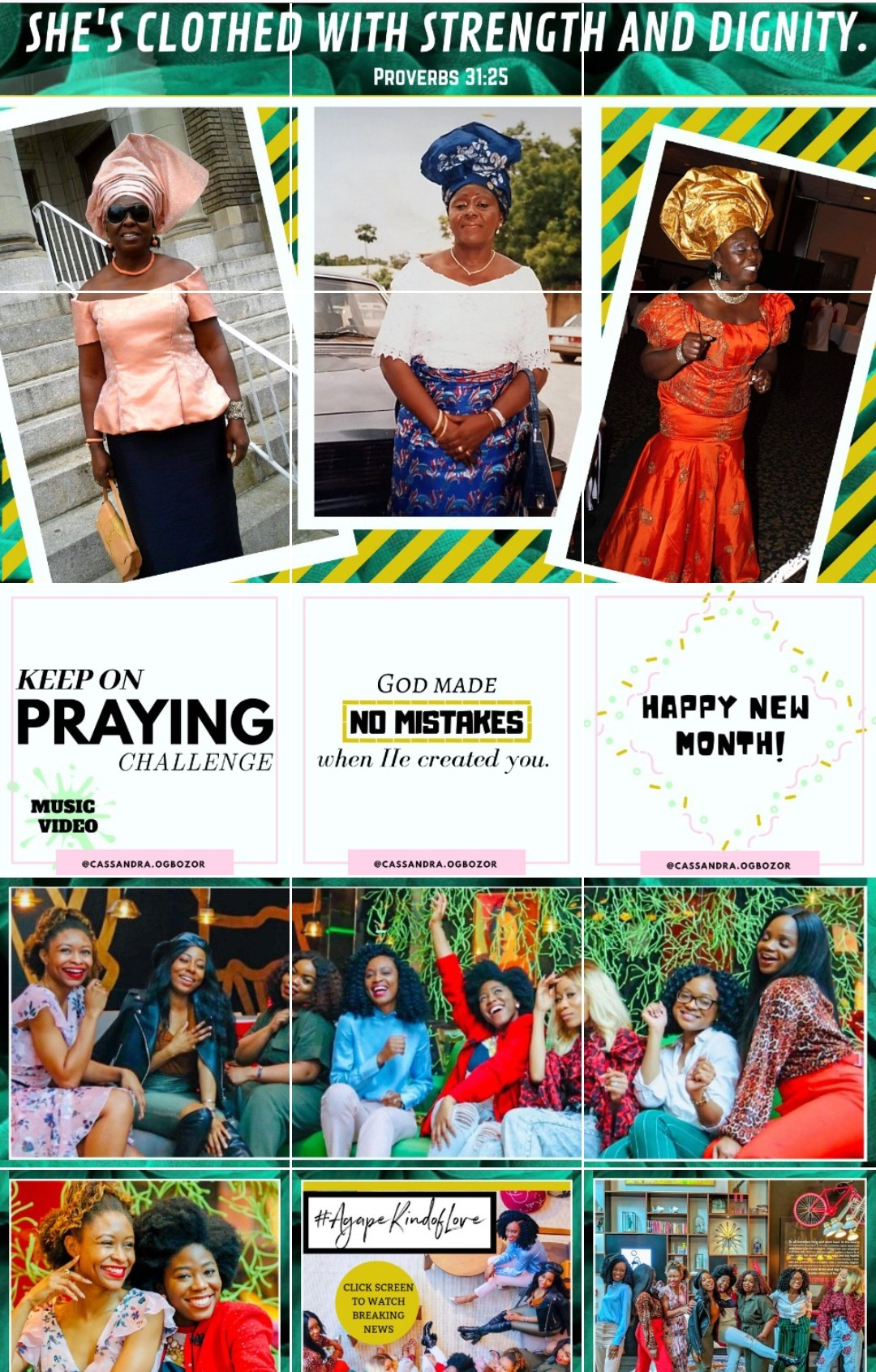 Instagram Feed Layout