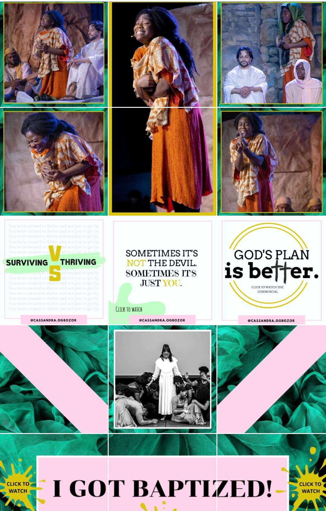 Instagram Feed Layout