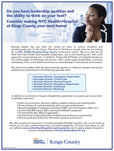 Print Ad For Hospital