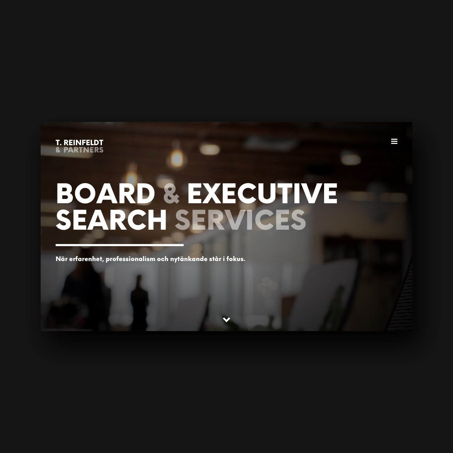 T. Reinfeldt & Partners | Website Design
