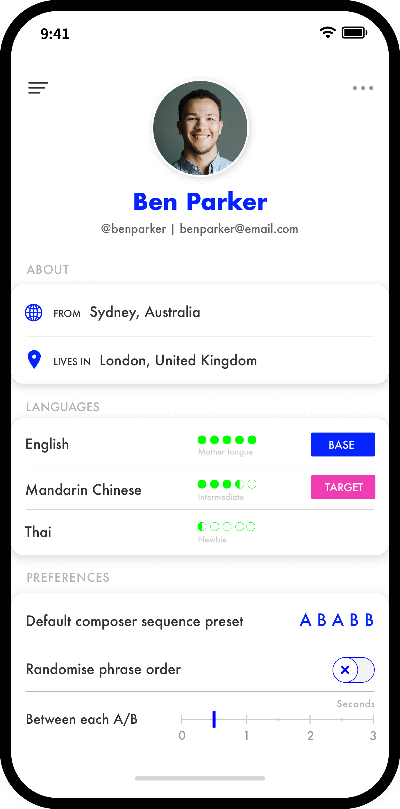 Noodles mobile app
