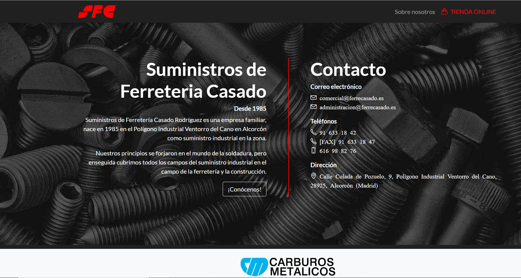 Landing Page