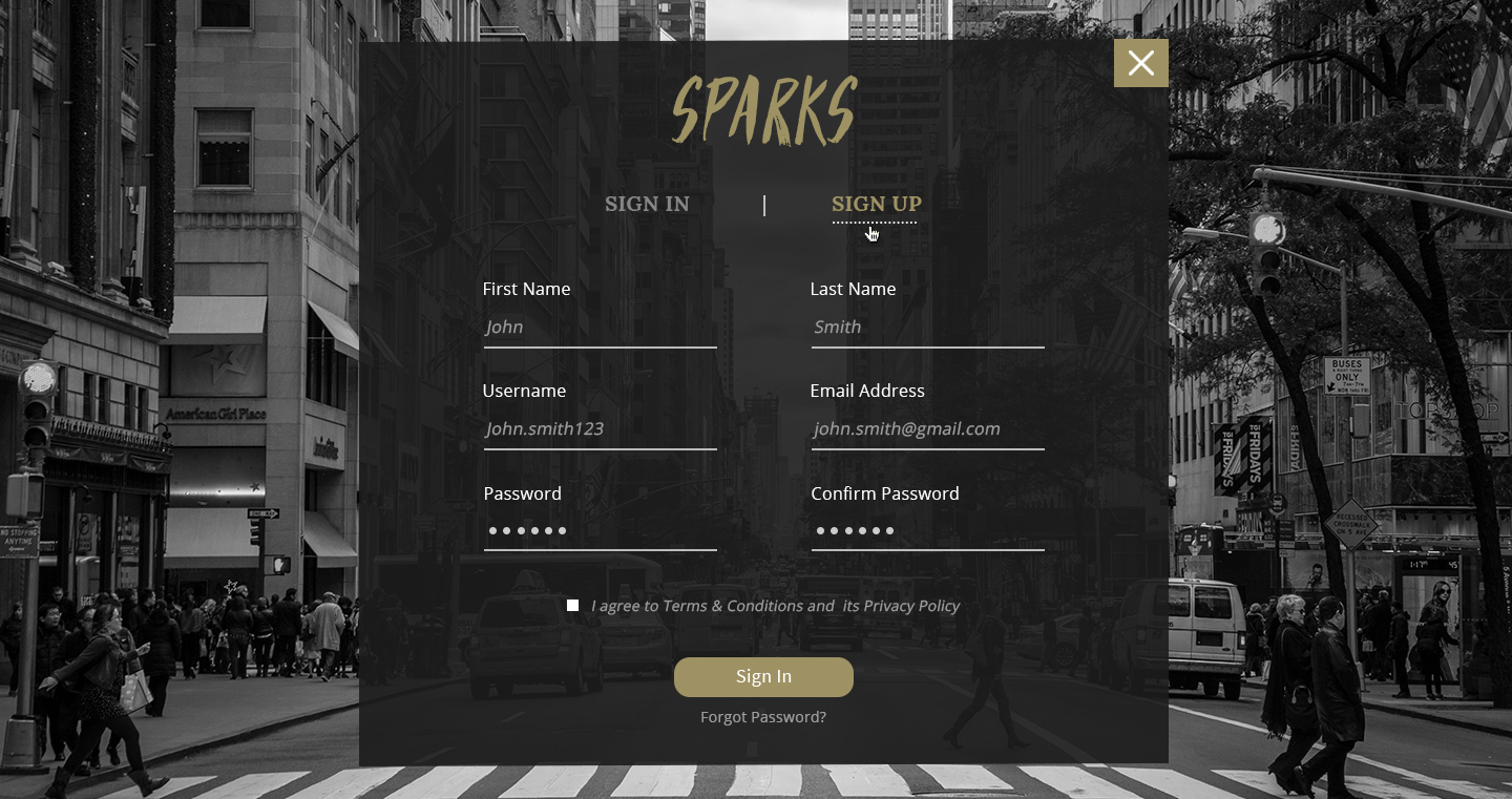 Landing Page Design