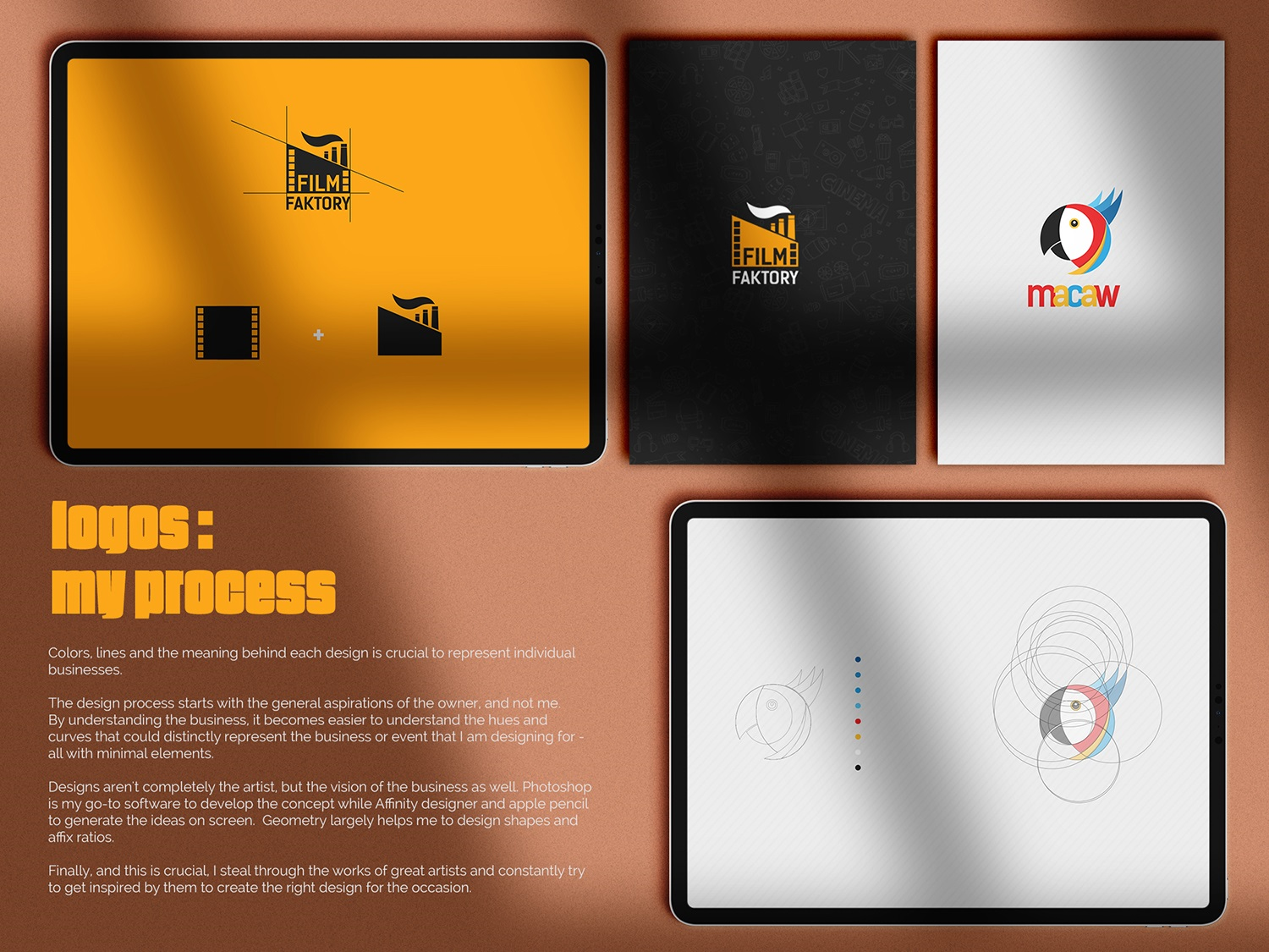 Logo design process