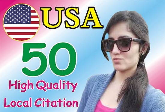 Create Top 50 USA Local Listings Citations