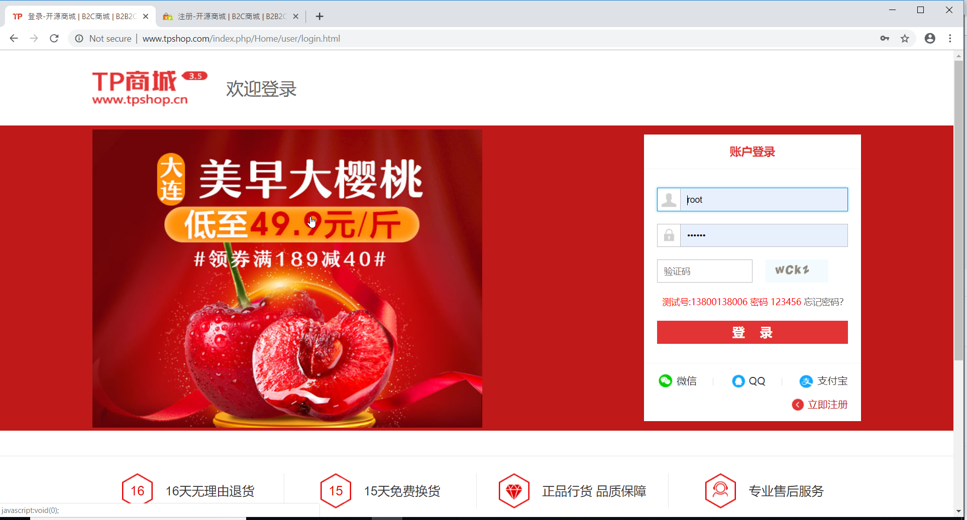 Shopify Website
