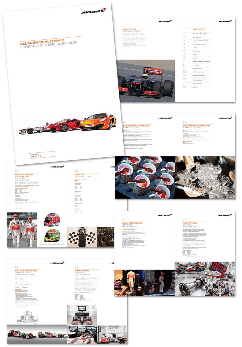 McLaren hospitality brochure