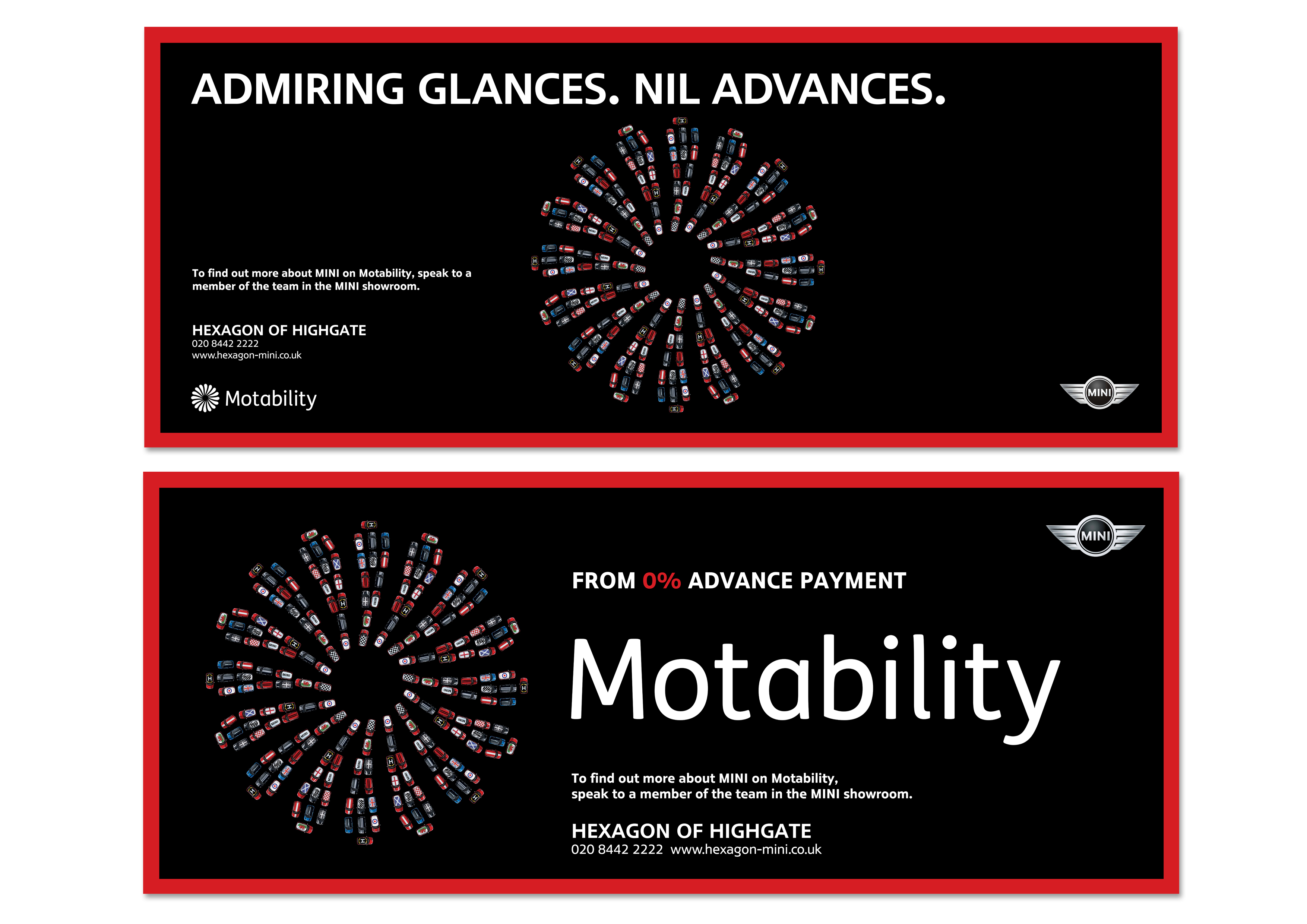 Mini 48 sheet roadside posters